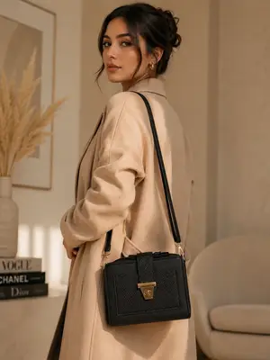 کیف زنانه قفل چرخشی